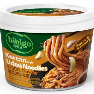 Bibigo - Udon Coreano Instantáneo Sabor BBQ 187g