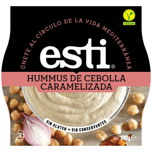 Esti - Hummus cebolla caramelizada